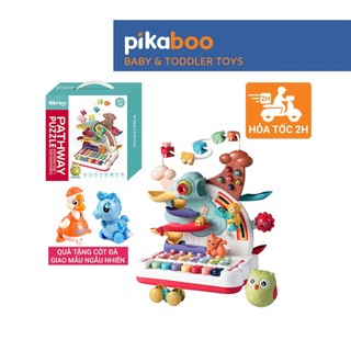 Đồ chơi giáo dục sớm montessori cho bé 8 in 1 cao cấp Pikaboo giúp bé rèn luyện phát triển toàn diện