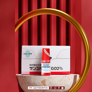 Nước nhỏ mắt Sancoba 0.02% 5ml Nhật Bản - Điều tiết chứng mỏi mắt, rối loạn điều tiết