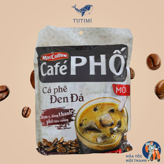 Cà phê phố đen đá - cà phê hòa tan maccoffee