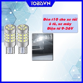 – Bóng đèn led t10 gắn xi nhan, demi xe ô tô, xe máy