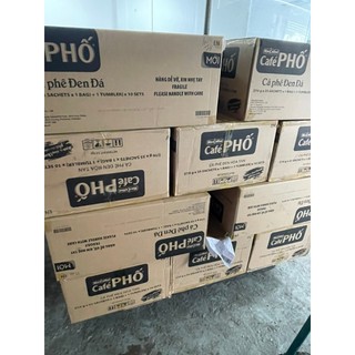 Cà Phê Phố ĐEN ĐÁ - Cà Phê Hòa Tan MacCoffee