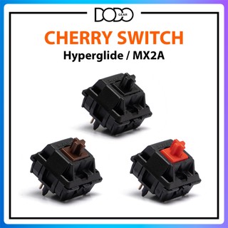 Switch Cherry HyperGlide MX2A Black Brown Red 5 PIN công tắc bàn phím Switch Cherry MX HG Black Cherry MX2A HB DoDo Gear