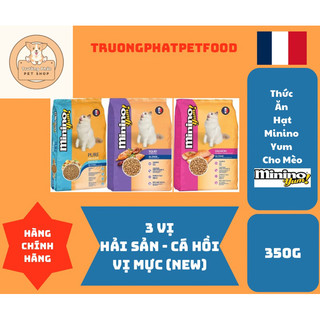 Thức ăn hạt cho mèo minino yum 350g
