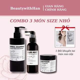 Hoả tốc HCM- Combo gội 300ml + xả bơ dừa + xịt bưởi @Beautywiyhan