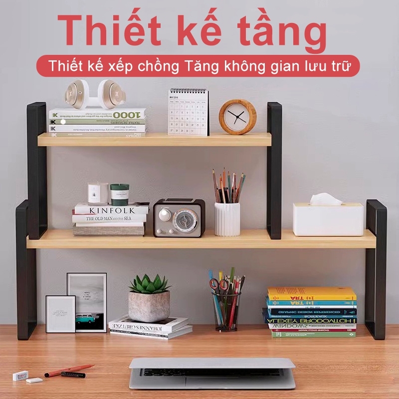 Bali Kệ Để Sách Vở Trên Bàn Học Giá Sách Để Bàn Bàn Decor Bàn Làm Việc Để Trên Bàn Làm Màn Hình Kệ Lưu Trữ | BigBuy360 - bigbuy360.vn