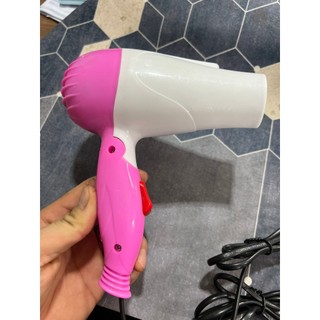 Máy sấy tóc nova loại xếp gọn, 2 mức nóng