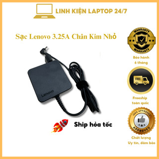 Sạc Laptop Lenovo 2.25A 3.25A Chân Kim Nhỏ, Đầu Vuông USB Ideapad hàng new 100% bảo hành 12 Tháng