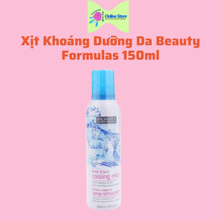 Xịt Khoáng Dưỡng Da Beauty Formulas 150ml (Nhập khẩu Anh Quốc)