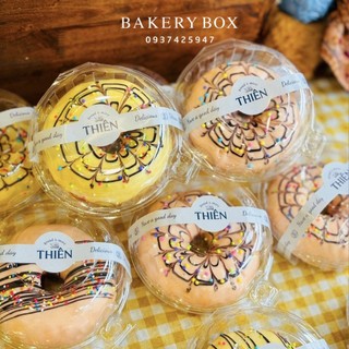 100 Hộp Nắp Bầu Đựng Bánh Bò Thốt Nốt, Nama Chocolate, Tiramisu (H125)