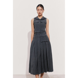 Tiggie mini pleated skirt - chân váy xếp ly túi hộp