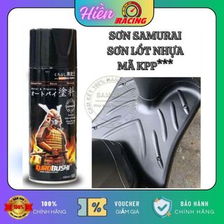 Sơn Xịt Samurai chuyên dùng cho xe máy sơn lót nhựa KPP chống cháy, chống rạn nứt vòi xịt chống chảy