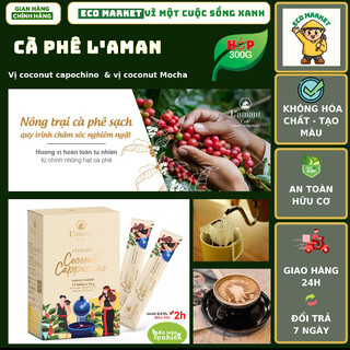 L'amant Café cà phê hòa tan - Coconut Cappuccino - Hộp 300g