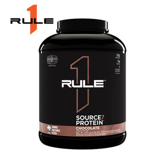 Tập hợp 7 loại protein chất lượng cao Rule 1 Source7 Protein 4.6 - 4.9lb tặng Rule 1 Shaker