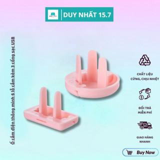 Bịt ổ điện cao cấp chống giật, chống cháy, giữ an toàn cho bé có quai tháo dễ dàng - bịt ổ 2 chấu, 3 chấu