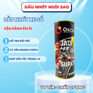 [GIÁ SIÊU TỐT] Nhớt full tổng hợp  10w40 xe số Oscar Jade 4T Super - dầu nhớt xe côn tay