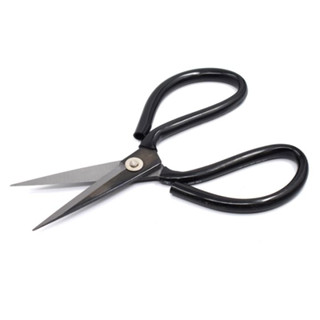 KÉO THÉP NHÍP NHỰA ĐEN SIÊU BÉN DÙNG CẮT ĐỒ, CẮT VẢI, LÀM CÁ