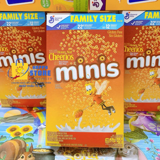Hàng nhập mỹ - ngũ cốc ăn sáng cheerios minis 532gr