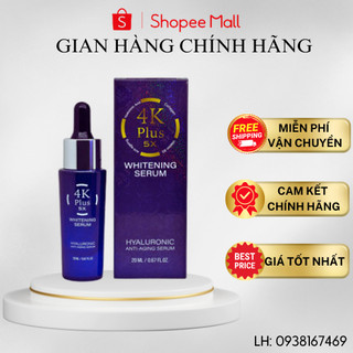 Serum 4k Plus 5x Chống Lão hóa, Trắng da, Ngừa mụn Serum 4k Plus 5x TháiLan Whitening chính hãng