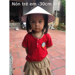 Nón lá cho bé - nón lá trẻ em, nón lá trang trí đường kính 30cm- Bán từ 3 chiếc