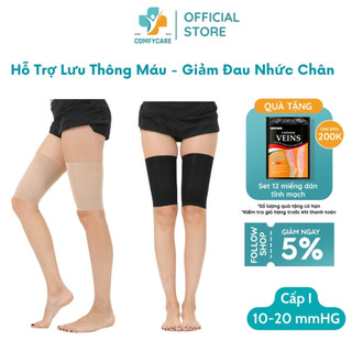 Tất Suy Giãn Tĩnh Mạch Bắp Đùi Cấp 1 - COMFYCARE - Hỗ Trợ Lưu Thông Máu Giảm Đau Nhức Chân