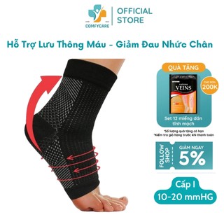 Tất Suy Giãn Tĩnh Mạch Bàn Chân Cấp 1 - COMFYCARE - Hỗ Trợ Lưu Thông Máu Tạo Áp Lực Giảm Đau Nhức