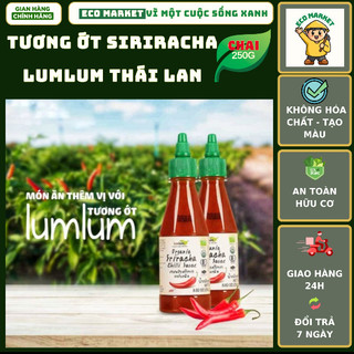 Tương Ớt Sriracha Hữu Cơ Organic Sriracha Chilli Sauce Lumlum 250g