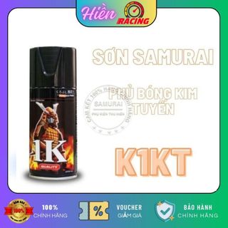 Sơn Xịt Samurai K1KT Phủ Lớp Sơn Bóng Kim Tuyến - Mã K1KT