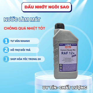 Nước Làm Mát Liqui Moly Coolant Ready Mix RAF 12 Plus 6924 1L - Nước Màu Đỏ Hồng Đã Pha Sẵn