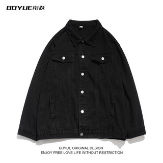 Áo khoác jean denim nam nữ unisex basic, khoát jacket denim unisex form rộng thời trang Hàn Quốc6666