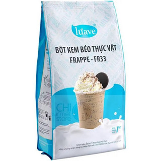 Bột kem béo thực vật Luave/ Bột đá xay thực vật Luave/ Bột Frappe FR33 LÚAVE 1kg/ Bột mix chống tách lớp