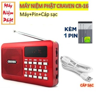   CRAVEN CR16  Máy Niệm Phật A Di Đà Đài MP3 Thẻ Nhớ Đã Chép Sẵn Kinh Địa Tạng - Niệm Phật Tịnh Tông 
