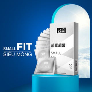 Bao Cao Su Size Nhỏ Small Fit XS 45mm, Bcs Siêu Mỏng, Kd-tg, Nhiều Gel (Hộp 10C)