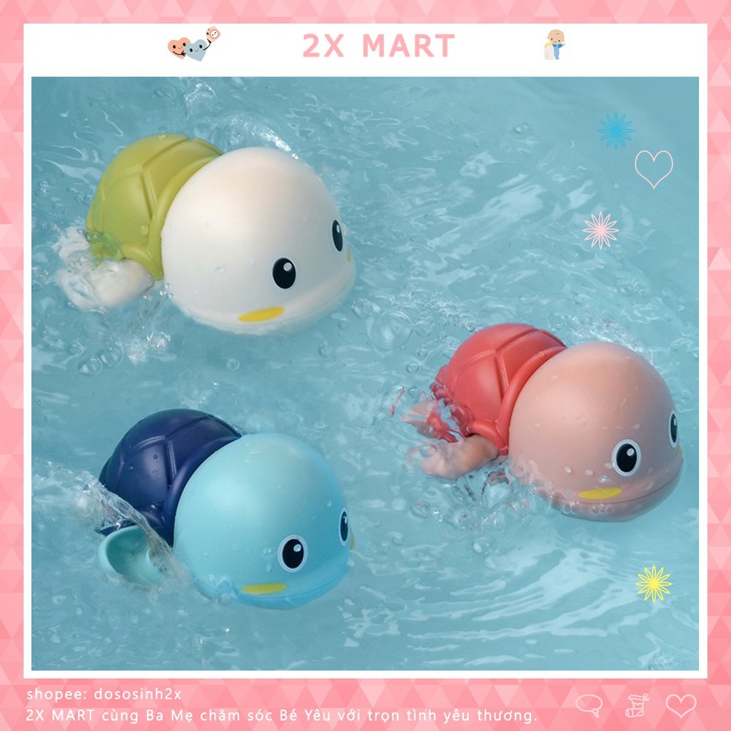 ĐỒ CHƠI THẢ BỒN TẮM HÌNH CON RÙA MINI CHẠY CÓT ĐÁNG YÊU
