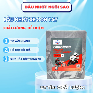 Nhớt siêu cao cấp fuchs silkolene pro 4 10w40 4l