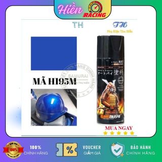Sơn samurai màu xanh dương - mã h195m