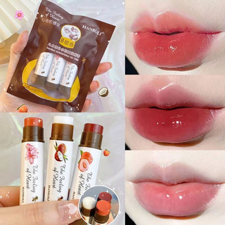 🌹Son dưỡng có màu dạng thạch trái cây màu tiệp da, Son dưỡng môi Nội Địa Trung siêu hot