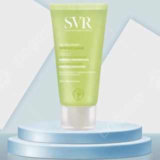 Sữa rửa mặt cho da dầu mụn svr sebiaclear gel moussant 200ml