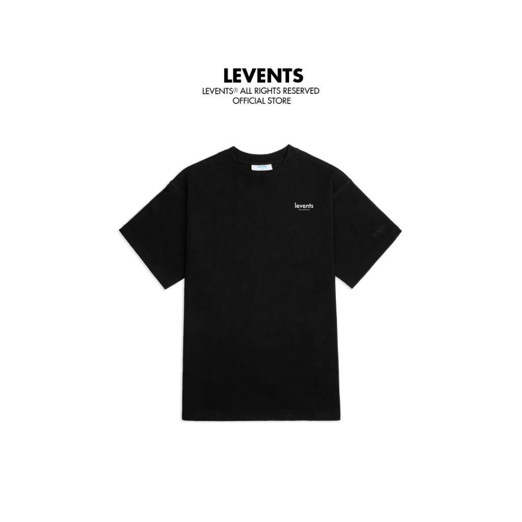 Áo Thun Levents Mini Popular Logo/ Black