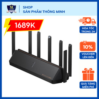 Bộ phát Wifi Router Xiaomi AX6000 AIoT băng tần kép - Wifi 6 6000Mbps - Mesh - kết nối 248 thiết bị