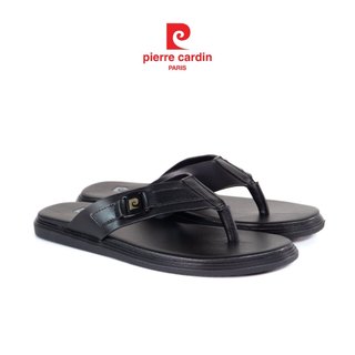 Dép nam Pierre Cardin chất liệu da cao cấp, đế cao su chống trượt, không gây hôi chân - 160