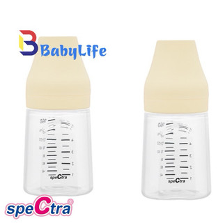 Bộ 2 bình trữ sữa Spectra 160ml lắp vừa phễu hút sữa Spectra