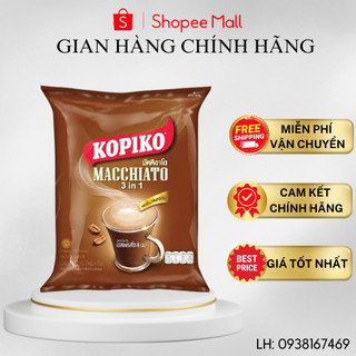 Cà phê sữa hòa tan Kopiko Macchiato 3in1 TháiLan chính hãng