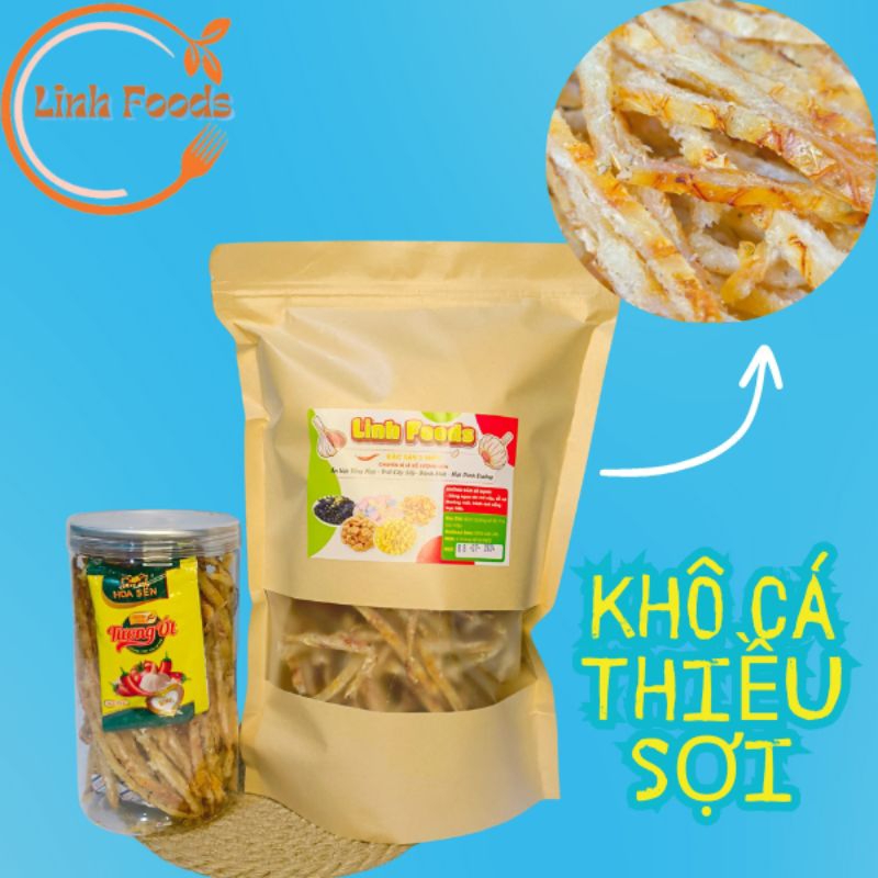 Khô Cá Thiều Que - Cá Thiều Cắt Sợi