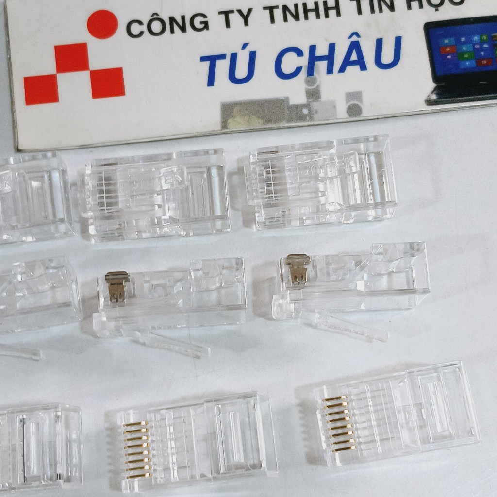 Đầu RJ45 CAT 6 UNITEK / Chuẩn đầu mạng CAT 6 RJ45 (8P8C)