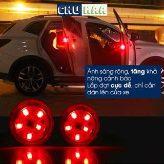 Đèn LED nhấp nháy cảnh báo mở cửa ô tô, chống va chạm, tai nạn, gắn cửa xe hơi