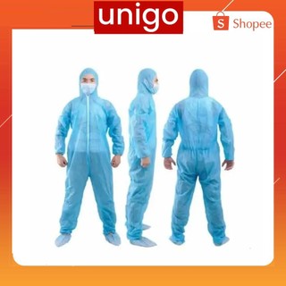 Combo 50 bộ quần áo phòng dịch 4 món,quần áo bảo hộ y tế phòng chống dịch bệnh