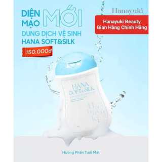 Dung dịch vệ sinh xanh hanayuki hana soft&silk