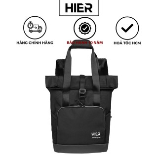 Balo đi học nam Hier Roll Top 30L ngăn laptop chống sốc riêng biệt chống nước tốt BH trọn đời khóa kéo đường may
