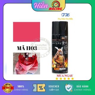Sơn Xịt Samurai Màu Đỏ Yamaha - Mã 1108
