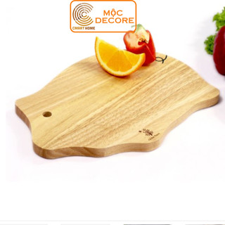 Thớt Gỗ Đức Thành Hình Heo, Thớt Bền Đẹp Sang Trọng Cho Gian Bếp, An Toàn Khi Sử Dụng - KT 28.5x19.5x1.5 Cm- MS  06321